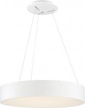 Nuvo 62/1457 - Orbit - LED 24&#34; Pendant - White Finish