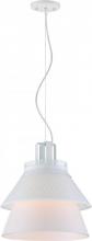 Nuvo 62/784 - Kyto - LED 13&#34; Pendant with White Opal Glass