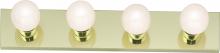  SF77/189 - 4 Light - 24" Vanity Strip - Polished Brass Finish