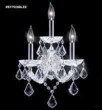  91703GL22 - Maria Theresa 3 Light Wall Sconce