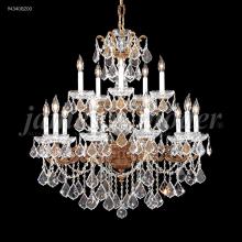  94340BZ00 - Madrid Cast Brass 15 Arm Chandelier