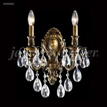  96292HB22 - Nova Paris 2 Arm Cast Brass Sconce