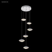  96646S22LED - LED Contemporary 1 Light Crystal Chand