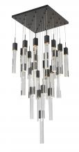 Bethel International Canada ADS10C25B - Chandelier Matte Black