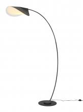  AV77F63B - Matte Black Floor Lamp