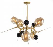  BE03 - Gold Chandelier