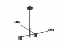  BE19C40B - Black LED Chandelier