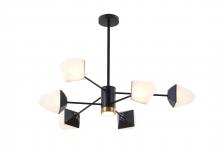  BE22C25B - Black LED Chandelier