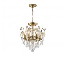  BET61X - Metal & Crystal Chandelier