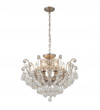  BET62PEW-PEN - Metal & Crystal Chandelier