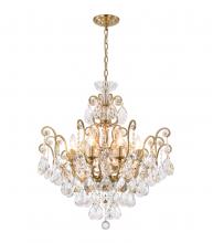  BET63 - Iron & Crystal Chandelier