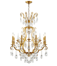  BET65XL-AB-1 - Antique Brass Chandelier