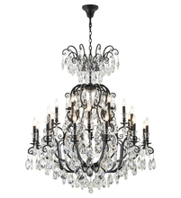  BET78C51BLK - Matte Black Chandelier