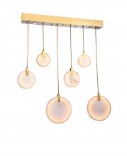  BU06C43G - Gold LED Chandelier