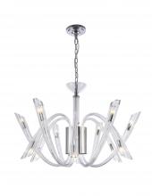  DG21 - Chrome Chandelier