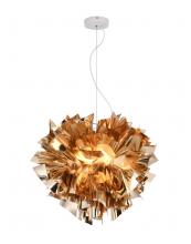  DLS103C23G - Iron & Acrylic Chandelier