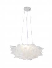  DLS104C20W - Iron & Acrylic Chandelier