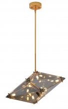  DLS52C22SM - Metal & Glass Chandelier