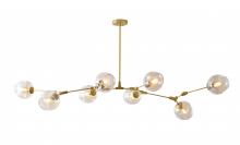  DLS59C70G - Metal & Glass Chandelier