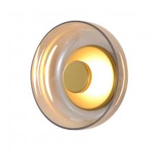  DLS86W9G - Metal & Glass LED Wall Sconce