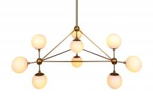  DU03GD - Matte Gold Chandelier