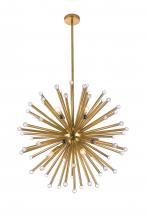  DU120 - Brass Chandelier