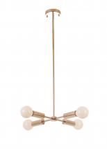  DU128C15G - Gold Chandelier