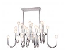  DU144C33CH - Chrome Chandelier