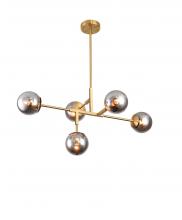  DU145C30G - Gold Chandelier