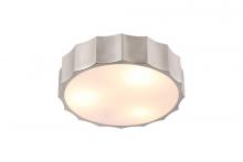  DU92SHN - Shiny Nickel Flush Mount