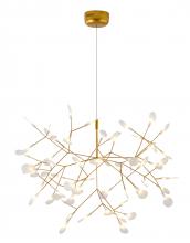 Bethel International Canada FL02C38G - Gold LED Chandelier