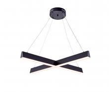  FT49C31B - Black LED Chandelier