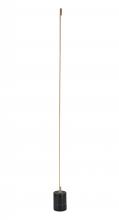  FT82F60BR - Stainless Steel & Marble LED Floor Lamp