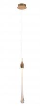  FT84P24A - Aluminum & Glass LED Pendant