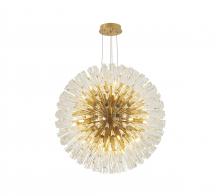  GA74C35BR - Metal & Crystal Chandelier