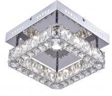  KD10-3 - Chrome LED Single Pendant Lighting