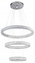  KD16-3 - Chrome LED Chandelier