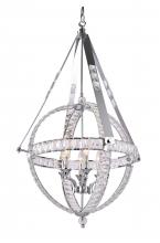  LA18 - Chrome Chandelier