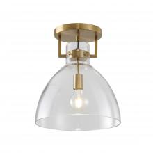  LC02FM14BR - Gold Semi Flush Mount