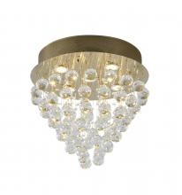  LX03SF16G - Gold Semi Flush Mount