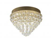  LX03SF20G - Gold Semi Flush Mount