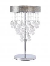  LX03T - Metal & Crystal Table Lamp