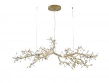  LX9901-BRZ - Stainless Steel & Crystal Chandelier