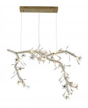  LX9904-BRZ - Stainless Steel & Crystal Chandelier