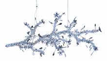  LX9905 - Smoke & Clear Chandelier