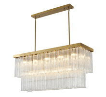  MU59C48BR - Satin Brass Chandelier