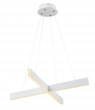 Bethel International Canada MV04WH - White LED Chandelier