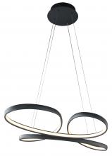  OC10C22SC - Satin Coffee LED Chandelier