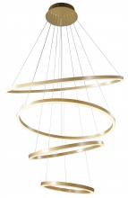  OC19C39G - Gold LED Chandelier