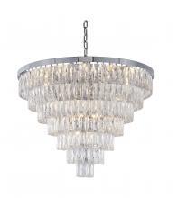  OC45C32CH - Metal & Crystal Chandelier